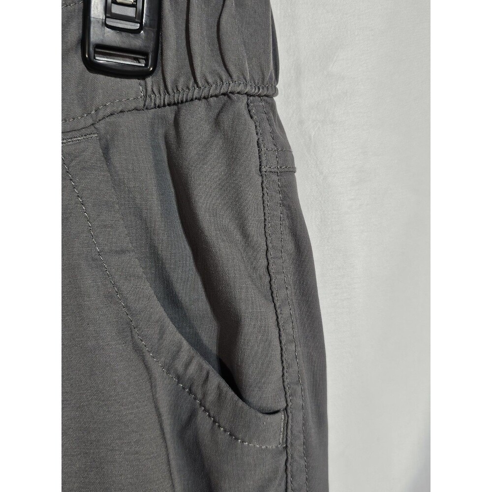 Duluth Pants Capri Hiking Women Sz 6 Gray Outdoor Duluth Trading Nylon Spandex - Picture 4 of 10